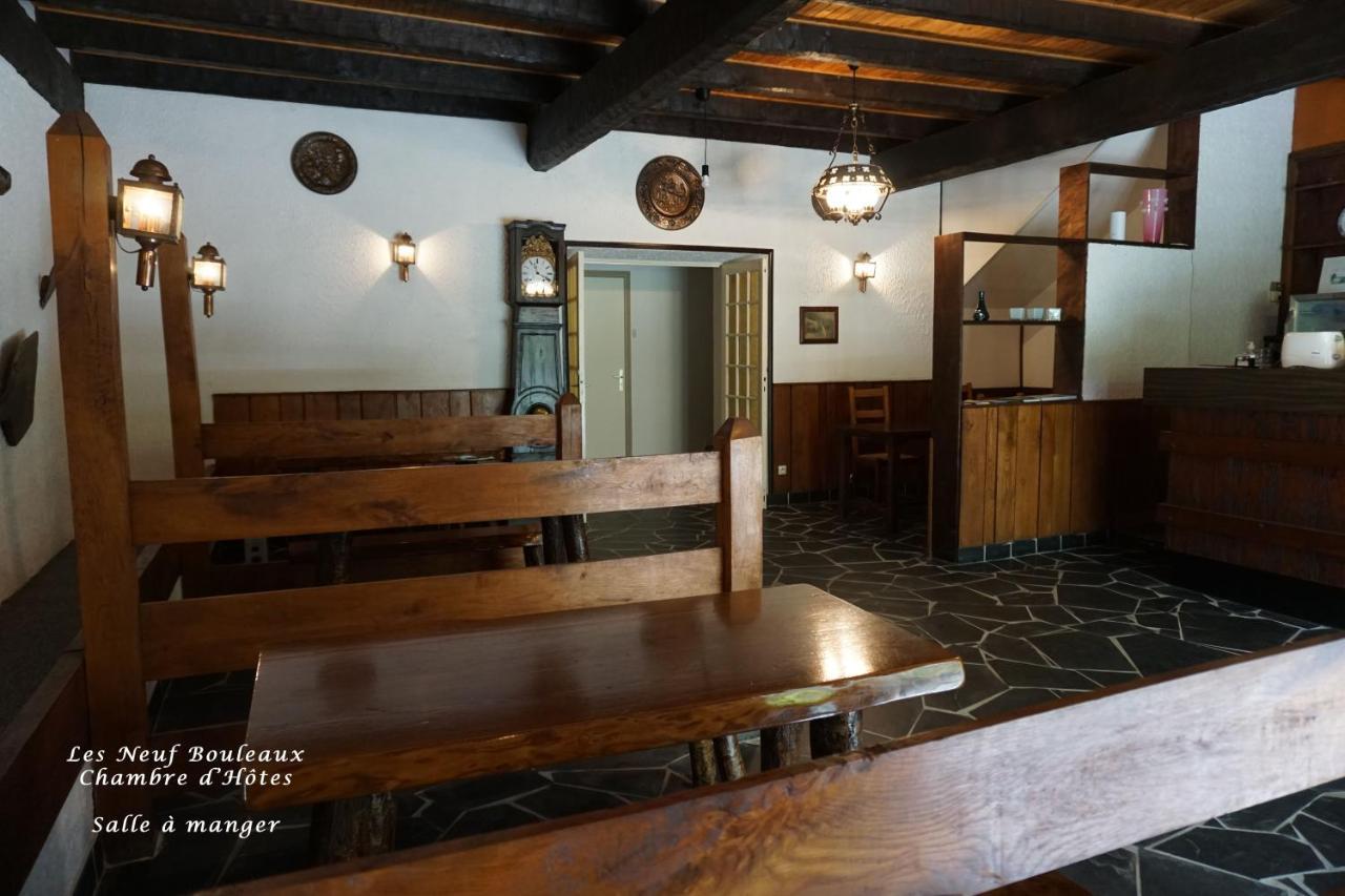 Bed and Breakfast Les Neuf Bouleaux Job Exterior foto